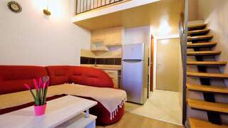 Апартаменты Sara Apartments Budva Будва Номер-студио с террасой-11