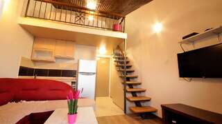 Апартаменты Sara Apartments Budva Будва Номер-студио с террасой-5